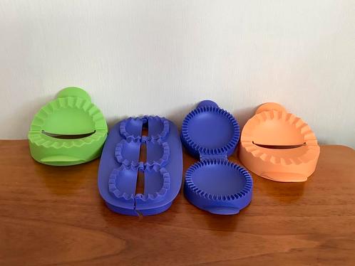 Tupperware 4 x Quickbite voor appelflappen Pasteitjes e.d., Huis en Inrichting, Keuken | Tupperware, Zo goed als nieuw, Blauw