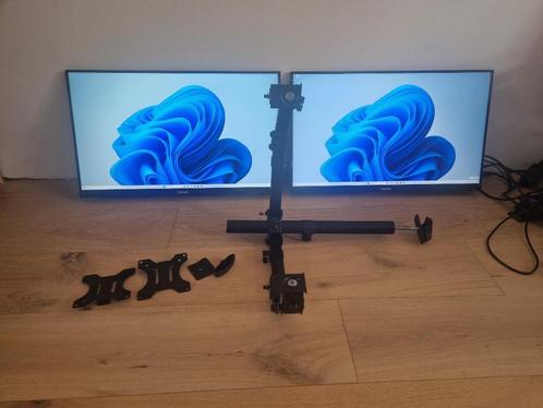 2 x Philips E Line 275e1s 2K monitor (27inch), Computers en Software, Monitoren, Zo goed als nieuw, 61 t/m 100 Hz, DisplayPort