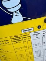 Vintage Michelin emaille Bandenbord 1964, Ophalen of Verzenden