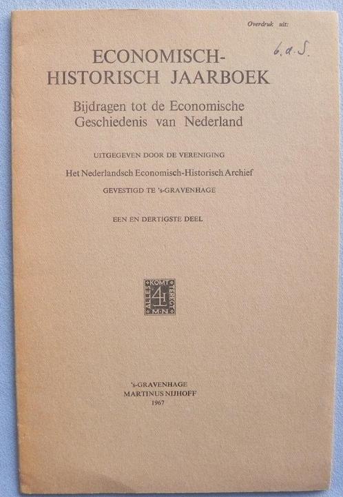 Bijdragen tot de economische geschiedenis van Nederland, Boeken, Geschiedenis | Vaderland, Gelezen, 20e eeuw of later, Ophalen of Verzenden