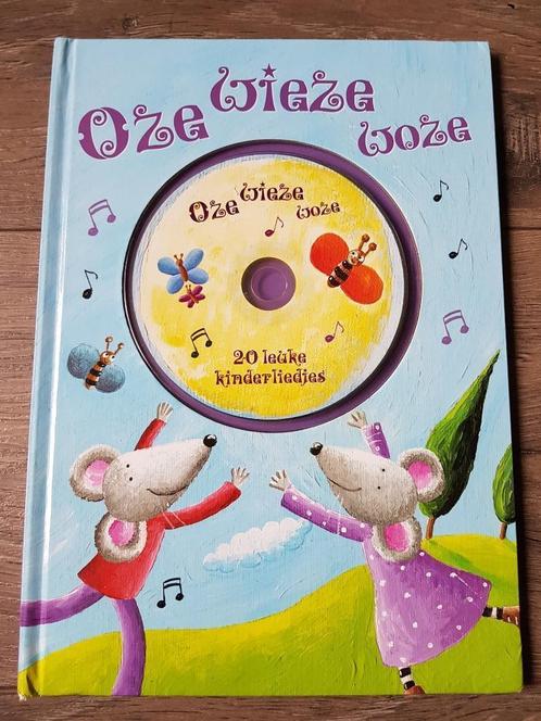 Boek + cd : Oze Wieze Woze -- met 20 leuke kinderliedjes, Boeken, Kinderboeken | Jeugd | onder 10 jaar, Gelezen, Fictie algemeen
