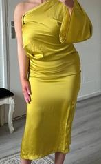 Boutiekje limegroene one shoulder cocktailjurk, Boutiek, Overige kleuren, Cocktailjurk, Ophalen of Verzenden