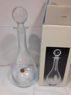 Bourgogne wijnkaraf 24% loodkristal glad *eureka*, Ophalen of Verzenden, Nieuw, Kristal, Overige typen