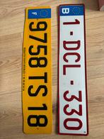 Kentekenplaten frankrijk en belgie, Ophalen of Verzenden