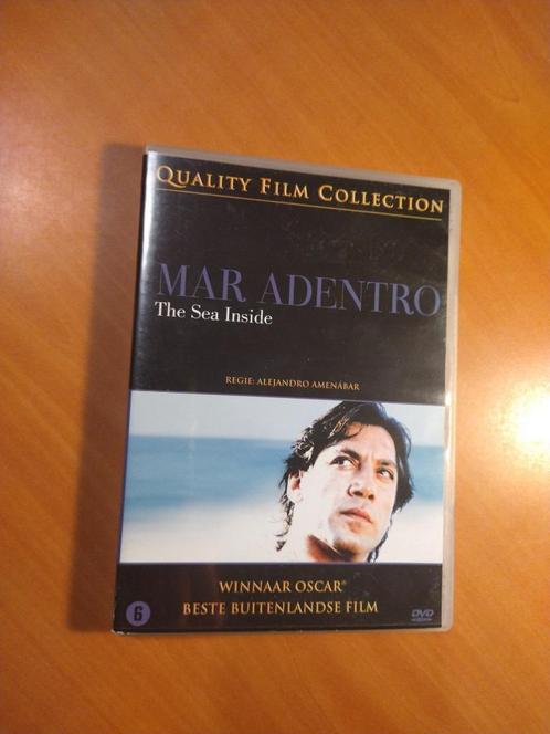 DVD Mar Adentro, Cd's en Dvd's, Dvd's | Drama, Zo goed als nieuw, Drama, Ophalen of Verzenden