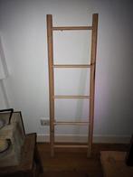 Decoratieve houten ladder, Ophalen, Zo goed als nieuw