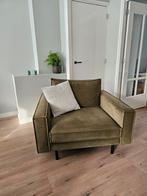 Fauteuil groen Wehkamp, Huis en Inrichting, Fauteuils, Ophalen, Gebruikt, 75 tot 100 cm, 100 tot 125 cm