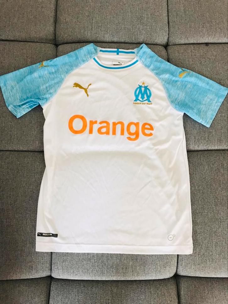 Origineel Olympique Marseille Shirt 18/19 Maat 164/XS, Sport en Fitness, Voetbal, Zo goed als nieuw, Shirt, Maat XS of kleiner