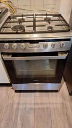 Inventum VFG6034WGRVS Gasfornuis met Oven, Witgoed en Apparatuur, Ophalen, Gebruikt, 60 cm of meer, 4 kookzones