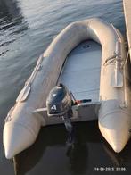 380 cm Yamaha Ribeye rubberboot met 4 PK 4-takt Bbm, Watersport en Boten, Rubberboten, Ophalen, Aluminium, Gebruikt, Yamaha