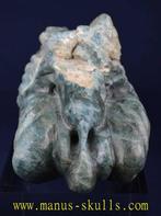 UNIEKE IVO MANUS DRAAK VAN BLAUWE APATIET 1.007 kg, 17 cm, Ophalen of Verzenden, Mineraal