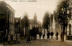 Stad aan t Haringvliet - Voorstraat - Fotokaart, Verzamelen, Ansichtkaarten | Nederland, Ophalen of Verzenden, Voor 1920, Gelopen