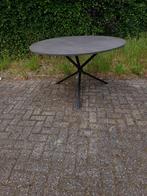nieuwe koperkleur ronde eettafel met hpl blad 120 doorsnee, Ophalen, Rond, Nieuw, 100 tot 150 cm