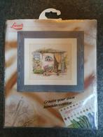 zeldzaam lanarte rest borduurpakket- tuinhuisje, Hobby en Vrije tijd, Verzenden, Nieuw, Borduurpakket