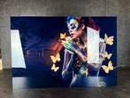 Butterfly Lady plexiglas schilderij, Antiek en Kunst, Kunst | Schilderijen | Abstract, Ophalen of Verzenden