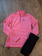 Zgan roze ski shirt 158/164 met gratis thermo legging, Kinderen en Baby's, Kinderkleding | Maat 158, Ophalen, Zo goed als nieuw