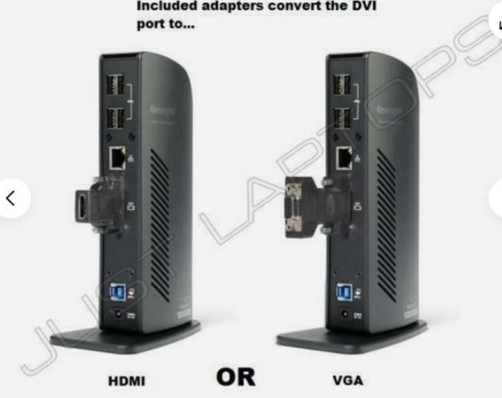 Kensington Universeel USB 3.0 Docking Station, Computers en Software, Dockingstations, Gebruikt, Docking station, Ophalen of Verzenden