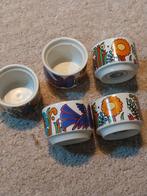 5 Villeroy & Boch Acapulco Eierdopjes, Huis en Inrichting, Keuken | Servies, Gebruikt, Overige typen, Ophalen of Verzenden, Overige stijlen