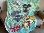 Te koop: dekbed overtrek Woezel en Pip, Huis en Inrichting, Ophalen of Verzenden, Eenpersoons, Dekbedovertrek