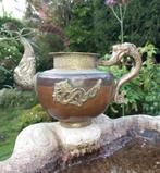 Tibetaanse koperen theepot, Jakboter-theepot, Antiek en Kunst, Antiek | Koper en Brons, Ophalen of Verzenden, Koper