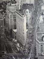 Iconische zwart wit foto poster New York op stevig frame, Ophalen, Zo goed als nieuw, Foto of Poster
