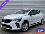 Renault Clio 1.0 TCe 90 Autom Led Cruise Carplay Camera 2024, Stof, Gebruikt, Met garantie (alle), Wit