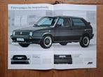 Volkswagen Golf II Abt Tuning folder, Ophalen of Verzenden, Zo goed als nieuw, Volkswagen