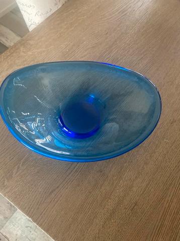 Blauwe Ovale Schaal - Fruit/Sleutelschaal beschikbaar voor biedingen