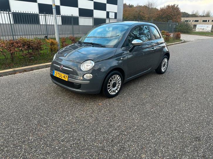 Fiat 500 0.9 Twinair C 2014 Grijs Nardo Grey 1e eigenaar NAP, Auto's, Fiat, Bedrijf, Benzine, A, Hatchback, Handgeschakeld, Origineel Nederlands