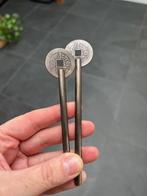 Chinees munt stokje pin chinese bruidskast kist sleutel pen, Nieuw, Ophalen of Verzenden, https://verburgtvintage.nl/#contact