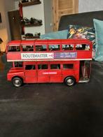 Vintage blikken Engelse bus, Hobby en Vrije tijd, Modelauto's | 1:24, Ophalen of Verzenden, Zo goed als nieuw, Bus of Vrachtwagen