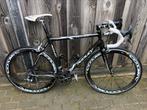 Ridley excalibur Carbon racefiets campagnolo record Mavic, Overige merken, Meer dan 20 versnellingen, Carbon, 49 tot 53 cm