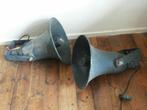 2 mooie vintage luidsprekers voor buiten, Ophalen of Verzenden, Gebruikt, Overige typen, Overige merken