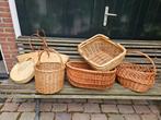 ☆OPRUIMING☆ Rieten manden tassen, Ophalen, Gebruikt, Mand, Riet