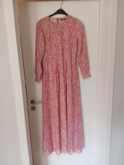 Ziwoman jurk maat 44, Kleding | Dames, Jurken, Zo goed als nieuw, Maat 42/44 (L), Roze, Onder de knie, Ophalen of Verzenden