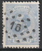 puntstempel 16 op 19, Verzenden, T/m 1940, Gestempeld