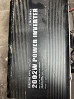 Omvormer/inventer 2x230v 2000w, Ophalen of Verzenden, Zo goed als nieuw