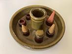 Retro wierookhouder, handgemaakt, jaren 70, keramiek, Ophalen of Verzenden, Huis en Inrichting