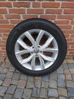 Orginele VW Velgen met all season banden, Auto-onderdelen, Banden en Velgen, Ophalen, 18 inch, Banden en Velgen, 235 mm