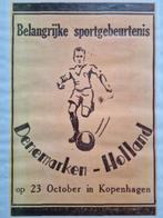 Voetbal-interland   1938    GEZOCHT, Ophalen, Gebruikt, Overige binnenlandse clubs, Overige typen