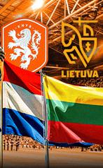 2 tickets Nederland-Litouwen, Twee personen