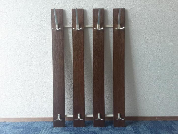 verkocht ! PASTOE CEES BRAAKMAN WAND KAPSTOK MID CENTURY, Huis en Inrichting, Woonaccessoires | Kapstokken, Gebruikt, Wandkapstok