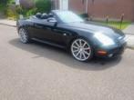 Lexus SC 430 V8 4.3 automaat, Auto's, Lexus, 4300 cc, Cabriolet, Zwart, Leder