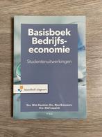 Basisboek bedrijfseconomie studentenuitwerkingen, Rien Brouwers; Wim Koetzier; Olaf Leppink, Ophalen of Verzenden, Zo goed als nieuw