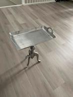 Bijzettafel, 45 tot 60 cm, Minder dan 55 cm, Gebruikt, Metaal of Aluminium
