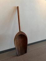 Mooie, grote vintage houten schep voor granen, Antiek en Kunst, Ophalen