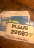 Startnummer kwart Marathon Eindhoven, Ophalen of Verzenden, Zo goed als nieuw, Overige typen, Overige merken