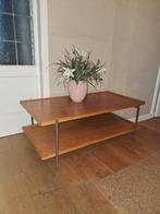 Houten salontafel televisiemeubel zgan, Huis en Inrichting, Kasten | Televisiemeubels, Ophalen, 100 tot 150 cm, Zo goed als nieuw
