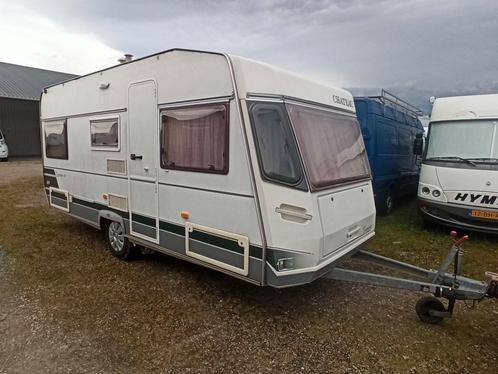 Chateau Cantara 450, Caravans en Kamperen, Caravans, Particulier, tot en met 4, 1000 - 1250 kg, Rondzit, Chateau, Dwarsbed, Vast bed