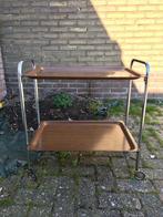 Vintage theewagen, oud design serveerwagen, theewagen, Antiek en Kunst, Ophalen